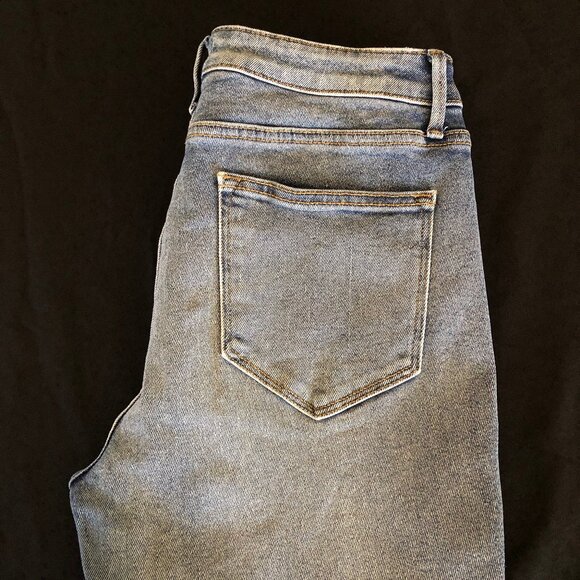 Free People x Driftwood Farrah Embroidered Flare Jeans Sz 29 - Picture 8 of 16